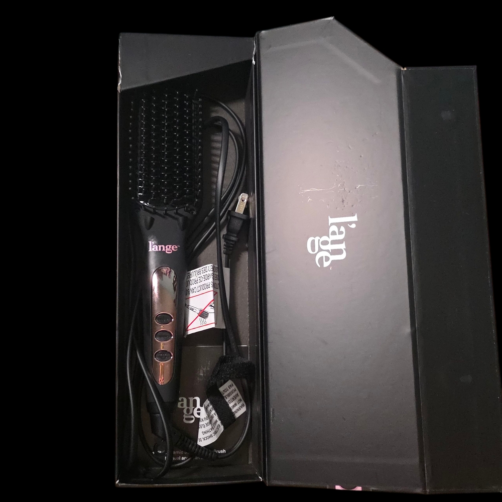 Lange Black Hair Styling Brush